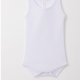 Resim Breeze Kız Bebek Çıtçıtlı Atlet Zıbın Body Jakarlı Kalp Desenli 9 Ay-3 Yaş, Beyaz Beyaz 