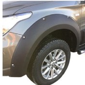 Resim Mitsubishi L200 2016-2019 Çıkıntılı Civatalı Çamurluk Kaplama Dodik 