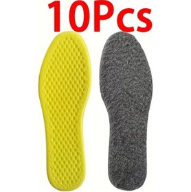 Resim Gateesat 10 Adet Sıcak Tabanlık - Kışlık Spor Kar Botları İçin Eu45-46 280mm Kaymaz Rahat 