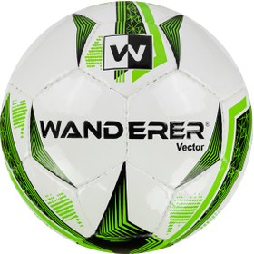 Resim Wanderer Vector Dikişli 4 No Futbol Topu Yeşil 