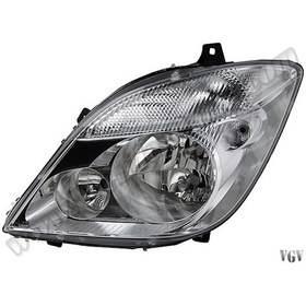 Resim Mercedes Spr906 Komple Far Sol Motorlu Sisli 2006-13 Ayfar Ayf 505413 