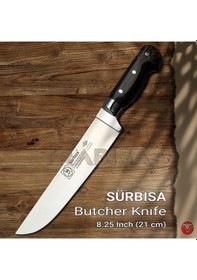 Resim Sürmene Sürbısa 61040 Ym El Yapımı Kasap Kurban Kesim Bıçağı 