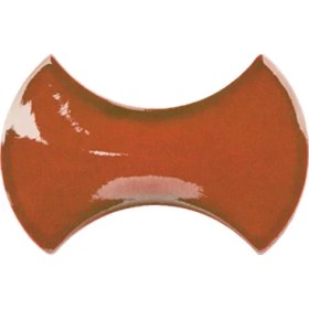 Resim Armada Çini 12x20 cm Kemik Karamel Şekilli Seramik 