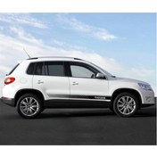 Resim ELİTE TRADESMAN Volkswagen Tiguan Yan Kapı Şerit Sticker Etiket Modeli 