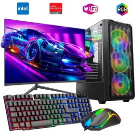 Resim ROGAME i7 13700F 16GB DDR4 1TB m2 8GB RX580 24\ Monitörlü Oyun Bilgisayarı 