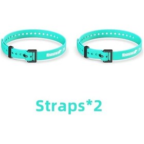 Resim Willowhaven Rhinowalk 600mm Tpu Bisiklet Bagaj Kayışı Mavi 2'li Kablo Bağlama Teli Sabitleme Mavi 