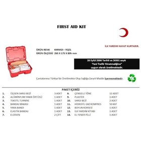 Resim Küçük İlk Yardım Seti First Aid Kit 5224 