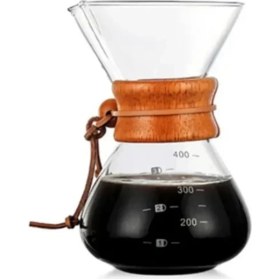 Resim Feyza Design Borosilikat Cam Dripper ile 400 ml Kahve Demleme Deneyimi 