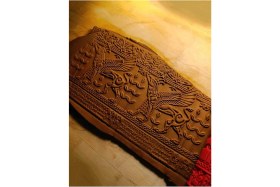 Resim Feyza Design 15 cm Seramik ve Polimer Kil Doku Rulosu, Pastacılık ve Kurabiye Dekoru 