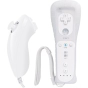 Resim Vkemall Wii Oyun Kumandası - Hızlandırıcılı 2'li Set, Taşınabilir Ve Eğlenceli 