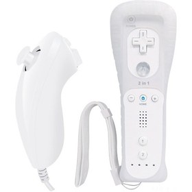 Resim Vkemall Wii Oyun Kumandası - Hızlandırıcılı 2'li Set, Taşınabilir Ve Eğlenceli 