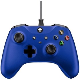 Resim Cbtx Nintendo Switch / Ps3 Oyun Konsolu Tv Kutusu Gamepad İçin Android / Windows Sistem Denetleyicisi İçin Pc001 Pc Kablolu Oyun Tutucu Mavi 