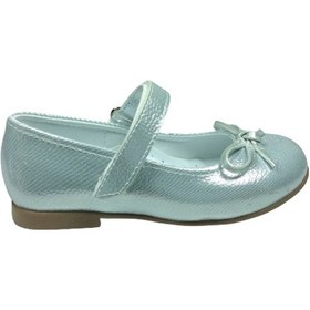 Resim OrtopedikAL Ortaç Gümüş Rugan Kız Çocuk Babet Abiye Ayakkabı Gümüş 