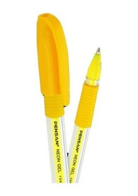 Resim Pensan Neon Gel Kalem 1 Mm Sarı Pe02229jksa 