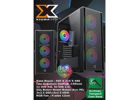 Resim Warbox ALPİN 24" i3 7100 16gb DDR4 Ram 256gb Ssd 250gb Hdd GT740 DDR5-4gb E.kartı Gaming Takım Bilgisayar 