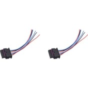 Resim Explosion1 2x 63217361305 Kablo Demeti Kuyruk Işık Teli Fiş Soketi Mini Cooper Için Uygun F55 F56 F57 (Yurt Dışından) 