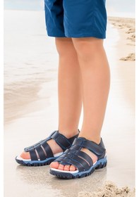Resim Kiko Kids Erkek Çocuk Sandalet Arz 2358 Lacivert 