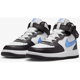 Resim Nike Air Force Bebek Bilekli Spor Ayakkabı - Deri Tasarım Hafif Cırtlı ve Lastik Bagcıklı - FJ1917-600 