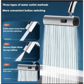 Resim İlk El Grup Ieg™ 360 Derece Döner Musluk Başlığı 