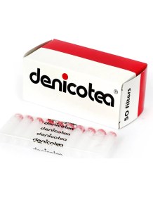Resim Denicotea 10106 Karbon Sigara Filtresi 50'li Adet Eco Paket Silikon Jel Yapılı 