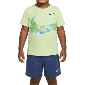 Resim Nike Nkn E1D1 Gfx Jersey/Mesh Short Çocuk Şort Takım 76N627 
