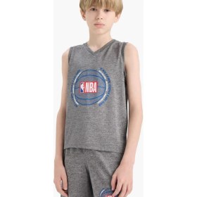 Resim DeFacto NBA Wordmark V Yaka Atlet Erkek Çocuk E4847A825HS 