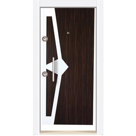 Resim Tez1258 Ultralam Düz Model Çelik Kapı 