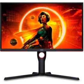 Resim AOC 25G3ZM/BK 24.5" 0.5 MS 240 Hz HDMI DP AdaptiveSync FHD VA Oyuncu Monitörü AOC