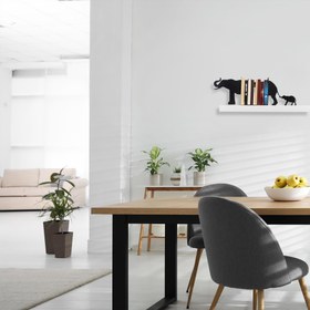 Resim KT-001 Dekoratif Metal Kitap Tutucu | ByLamp 