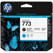 Resim HP 773 Mat Siyah/Mavi Designjet Baskı Kafası C1Q20A 