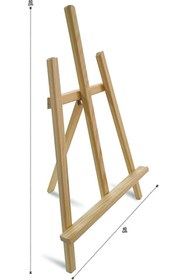 Resim Genel Markalar Naturel Masaüstü Çam Şövale 60 Cm Resim Sehpası 