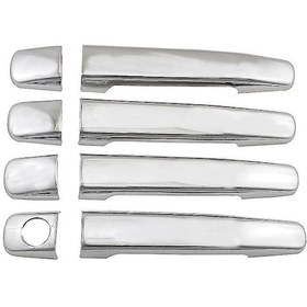 Resim Xiyyadms 1998-2005 Mercedes Yan Kapı Kolu Kapağı - W163 & W202 Modelleri İçin Gümüş Abs Kaplama 