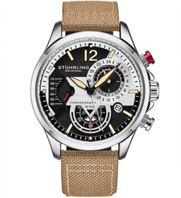 Resim Stührling 908.01 45mm Isviçre Üretimi Erkek Kol Saati 