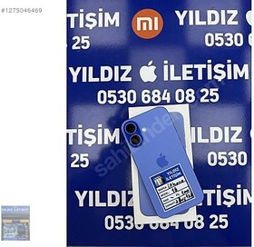 Resim Apple iPhone 16 İkinci El TR | 128 GB | Laciverttaş 