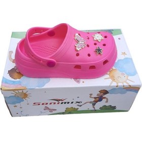 Resim Sonimix Çocuk Ortopedik Cross Terlik Pembe 
