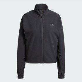 Resim Adidas Black Kadın Eşofman Üstü Pacer W Jacket Iw8167 001 