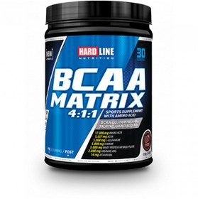 Resim Hardline BCAA Matrix 630 GR Böğürtlen Aromalı 