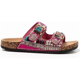 Resim Terlik Kız Çocuk 25y106-6 Fs Guja Fuşya 31-36 Fuşya 