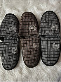 Resim Slipper World 3' Lü Kışlık Ortopedik Ev Terliği - Misafir Terliği - Çeyiz Bohça Terliği 