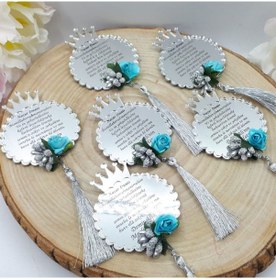 Resim Taçlı Dualı Pleksi Kişiye özel Bebek Şekeri(30 Adet) 