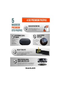 Resim Sahler Citroen C3 Aircross Mhev 2025 Sonrası Uyumlu Sahler 4.5d Premium Havuzlu Oto Paspas 