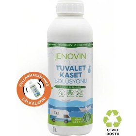 Resim Jenovin Karavan Tekne Yat Tuvalet Wc Kaset Atık Kimyasalı Çam Kokulu 1 L 