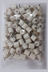 Resim Adem Koç Çivili Raf Pimi Beyaz (100 Adet) 