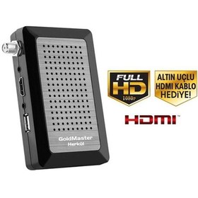 Resim Goldmaster Herkül Mini Hd Uydu Alıcısı 