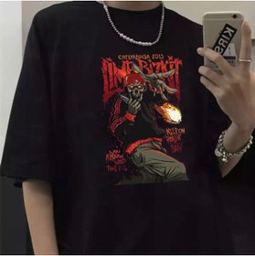 Resim My Vısıon Rock Serisi Limp Bizkit Siyah Unisex Oversize T-shirt 