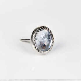 Resim BOZKAYA COLLECTİON Dekoratif Parlak Taşlı Kabara Raptiye 17 Mm - 500 BOZKAYA İTHALAT 