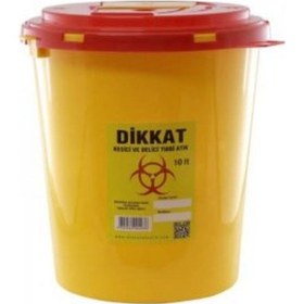 Resim Atık Kovası Tıbbi 10Lt 