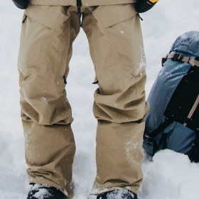 Resim Burton Mens Ak Swash Gore-Tex Erkek Kahverengi Snowboard Pantolonu 