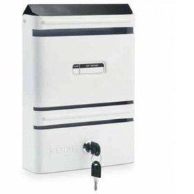 Resim BBA HOME Sgs 333 Metal Kaliteli Yerli Üretim Beyaz Posta Kutusu 