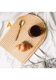 Resim Ahşap Sunum Tahtası , Ahşap Servis Tabağı , Ahşap Kesme Tahtası Ahşap 